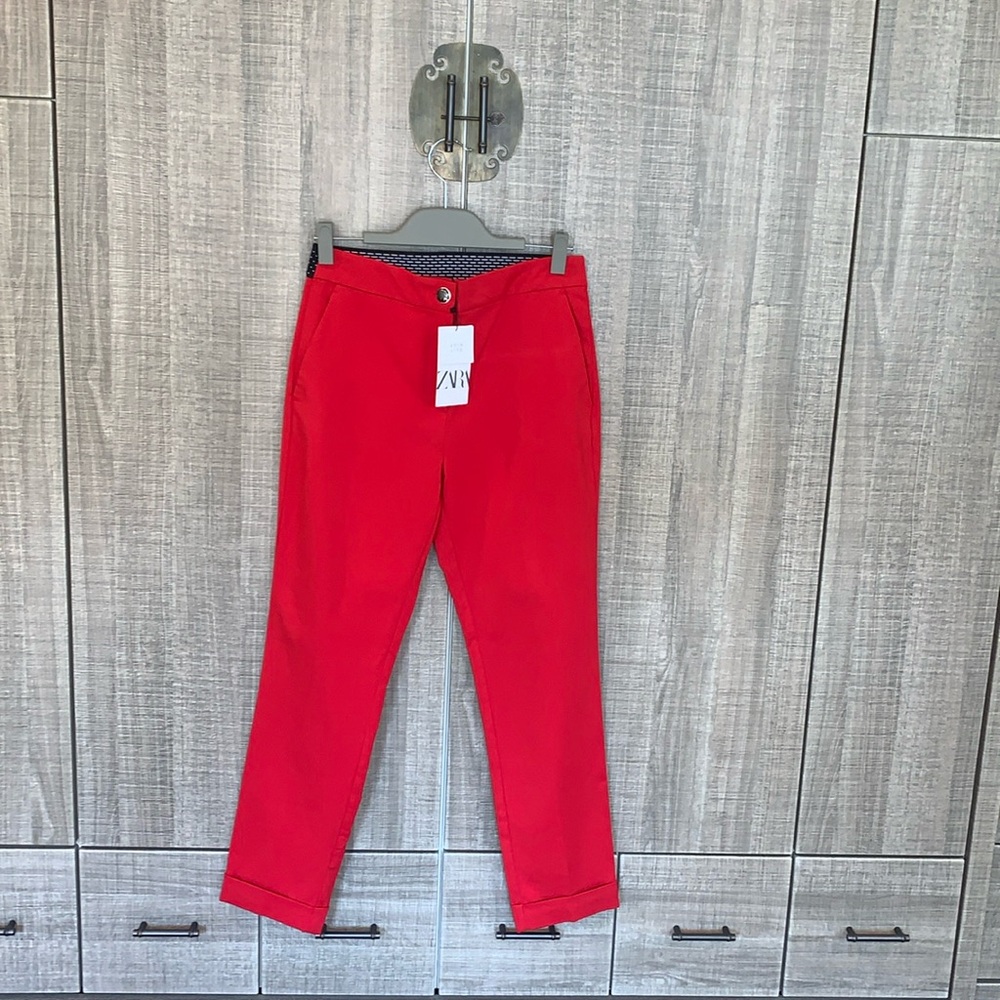 Zara Jogger Waist‎ Slim Tapered Fit Trousers